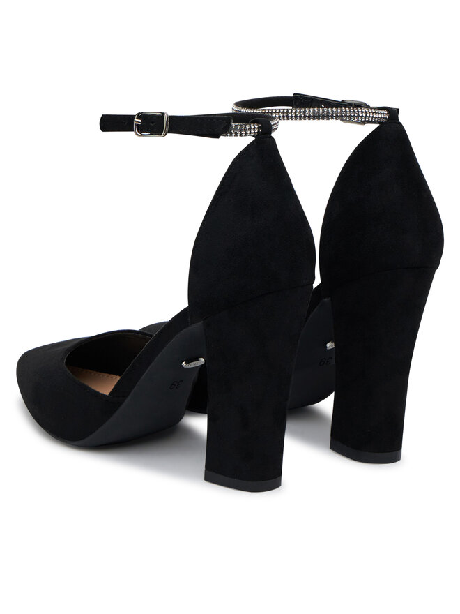 DeeZee Czółenka DeeZee KL-091201-01 Czarny