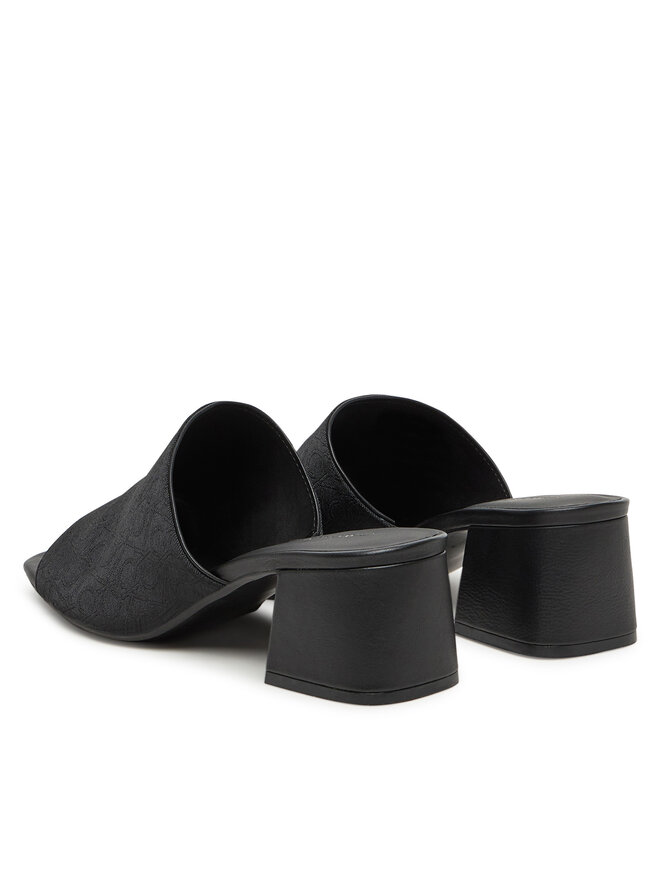 Calvin Klein Şlapi Calvin Klein Heel Slide 50 - Jacq HW0HW02387 Negru