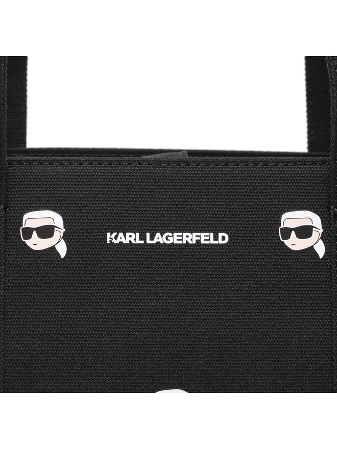 KARL LAGERFELD Ročna torba KARL LAGERFELD 241W3882 Črna