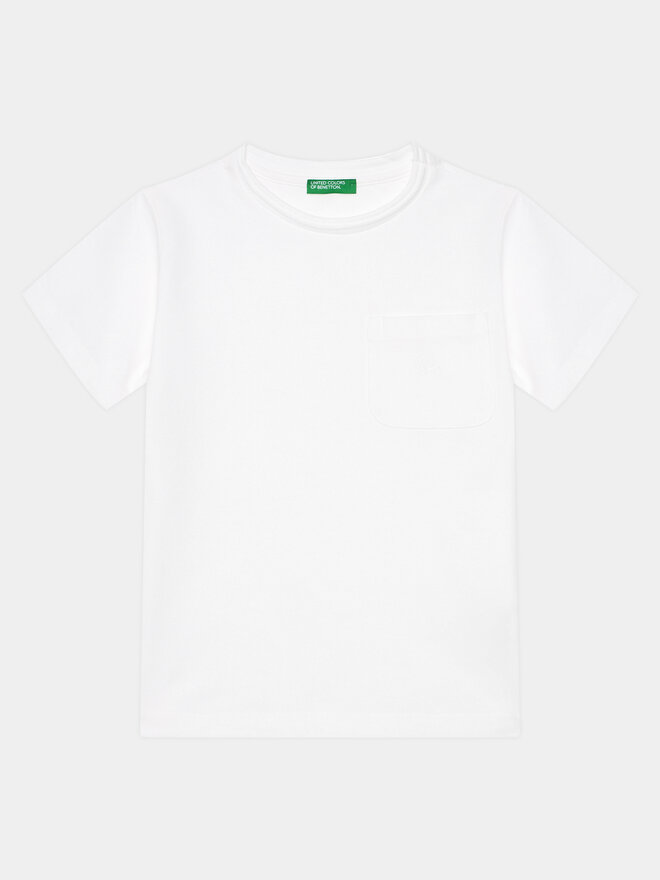 United Colors Of Benetton United Colors Of Benetton T-Shirt 3D56C10HX Weiß Regular Fit