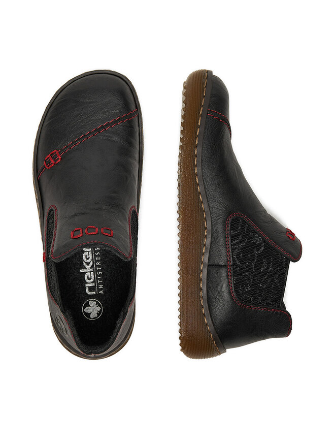 Rieker Μποτάκια με λάστιχο Rieker CEO-L8491-00 Μαύρο