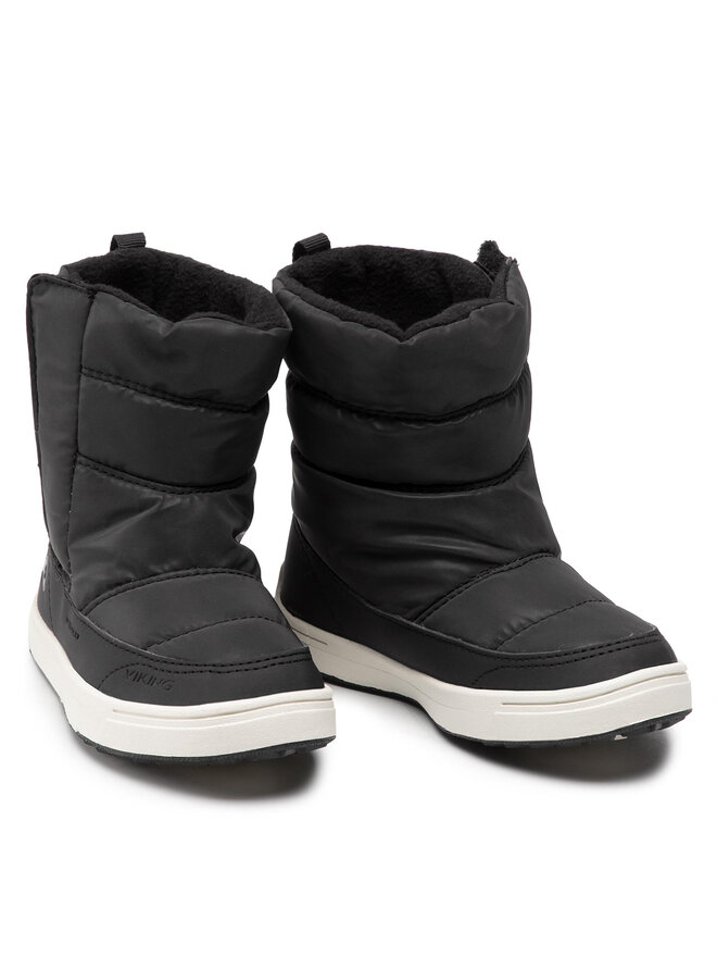 Viking Μπότες Χιονιού Viking Hoston R Wp 3-91600-2 Μαύρο
