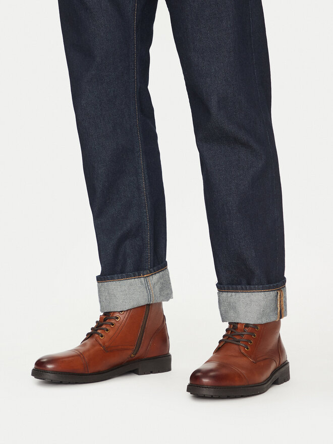 Pepe Jeans Gležnjarji Pepe Jeans Free Land PMS50245 Rjava