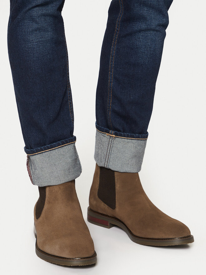 Clarks Боти тип челси Clarks Jaxen Easy 26179437 Кафяв