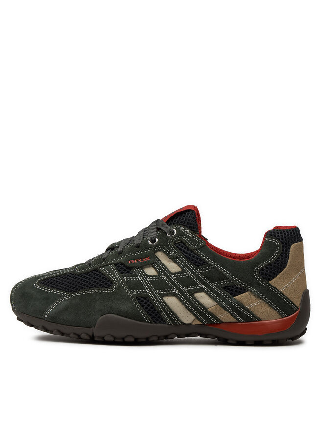 Geox Pusbačiai Geox U Snake K U4207K 02214 C1300 Žalia