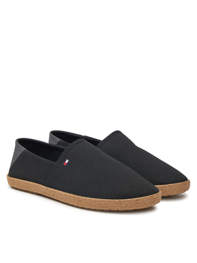 Tommy Hilfiger Espadryle Tommy Hilfiger FM0FM05353 Czarny