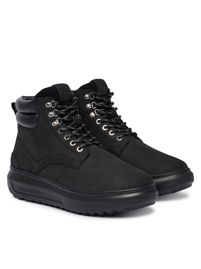 KARL LAGERFELD Schnürstiefeletten KARL LAGERFELD 8 Kapri Lug KL57548 Schwarz