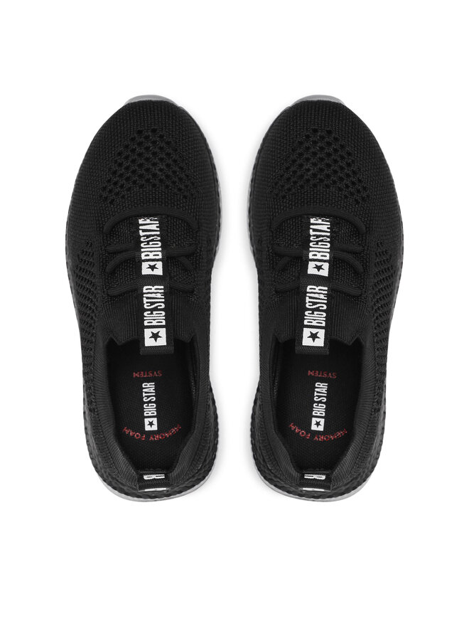 Big Star Shoes Снікерcи Big Star Shoes JJ374372 Чорний