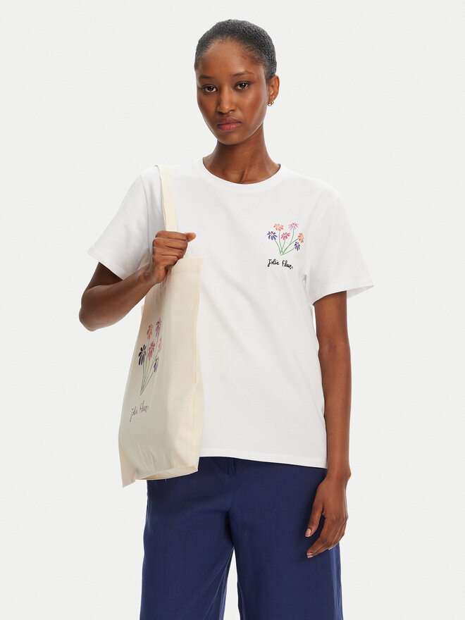 Marella Marella Camiseta Cappero 2515971052 Blanco Regular Fit