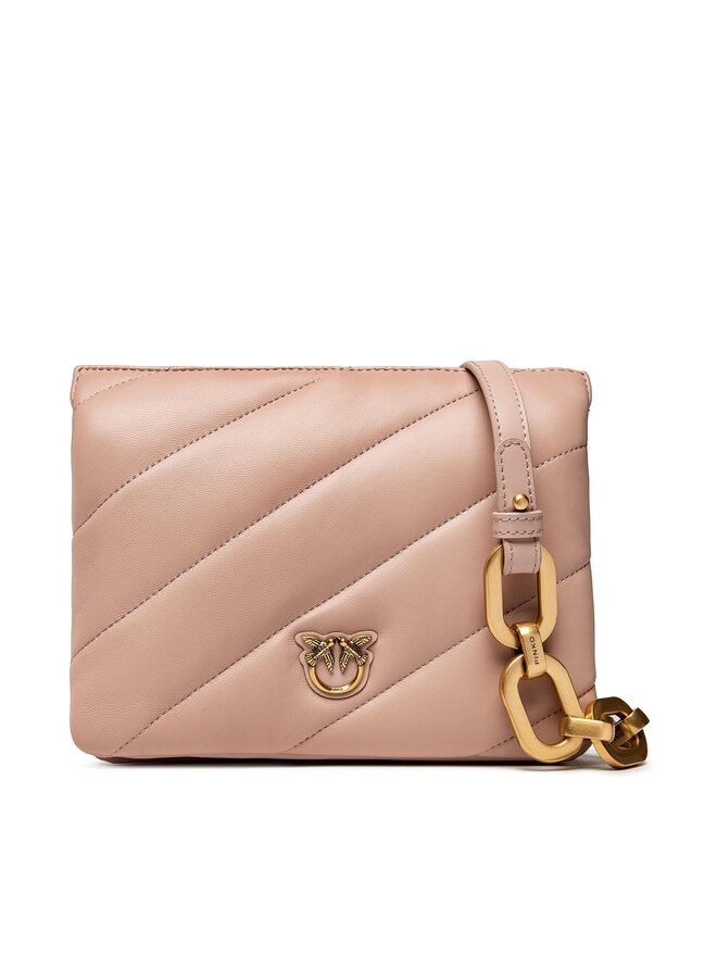 PINKO Kabelka Pinko Twins Mini Maxi Quilt 1 Cl . AI 22-23 PLTT 1P22UF A03J Růžová
