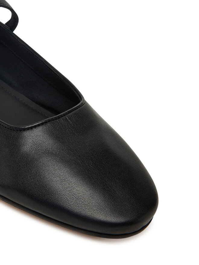 Tommy Hilfiger Baleriny Tommy Hilfiger SmooMaryjane FW0FW09152 Czarny