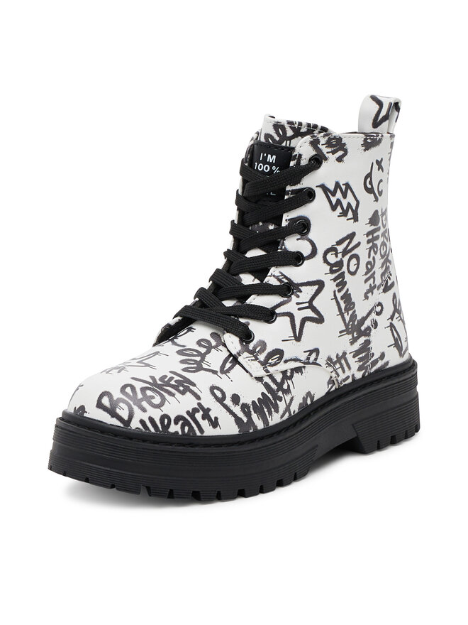 DeeZee Schnürschuhe DeeZee CEO-AVO-2209-021 Weiß