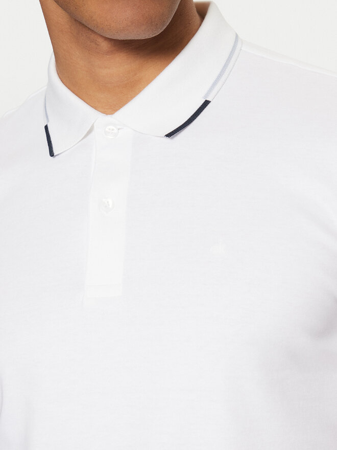 Calvin Klein Calvin Klein Poloshirt K10K114130 Weiß Regular Fit
