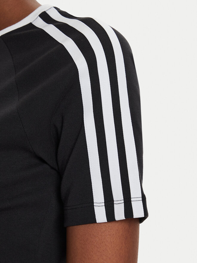 adidas adidas Camiseta 3-Stripes Baby IU2532 Negro Slim Fit