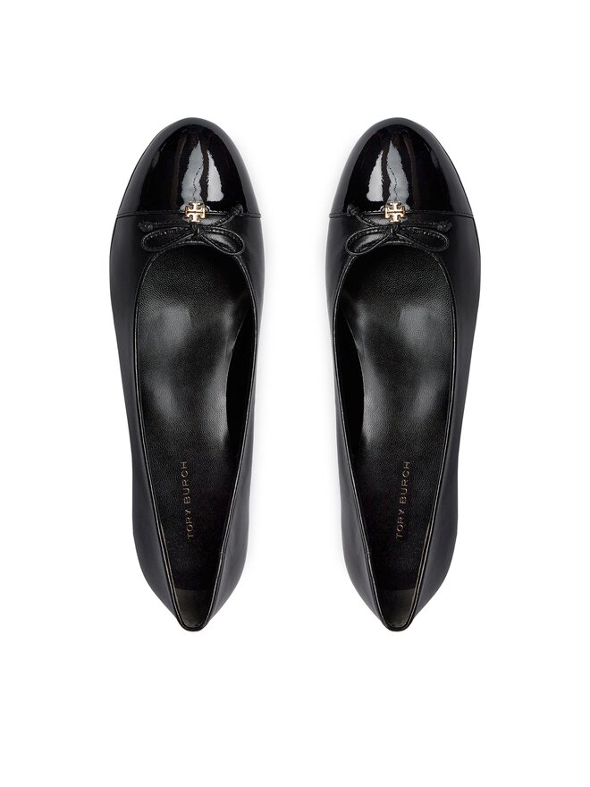 Tory Burch Czółenka Tory Burch Cap-Toe Pump 45Mm 154517 Czarny