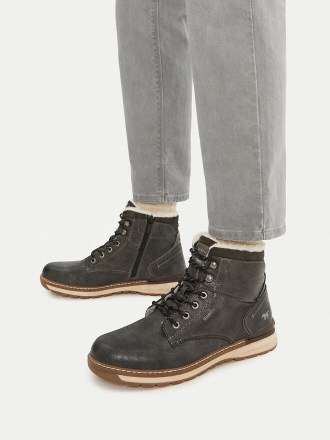 Mustang Schnürschuhe Mustang 4141-604-259 BIG2 Grau