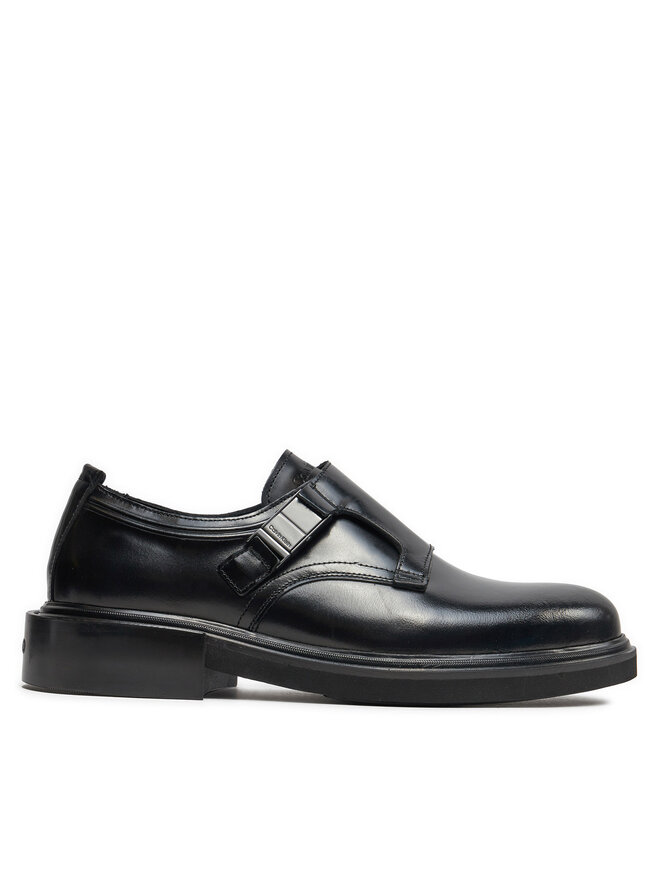 Calvin Klein Pantofi Calvin Klein Monk Lth Hf HM0HM01530 Negru