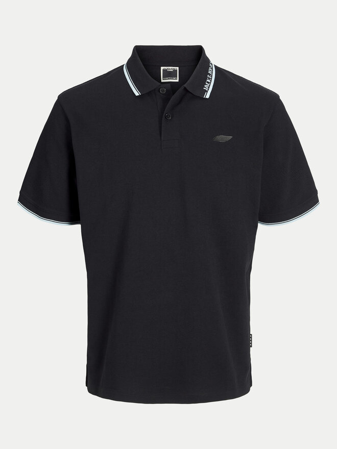 Jack&Jones Jack&Jones Polo marškinėliai Pacer 12273303 Juoda Regular Fit