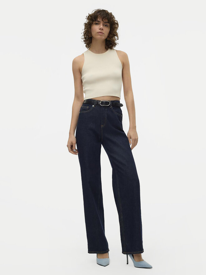 Vero Moda Vero Moda Felső Ginny 10300339 Fehér Slim Fit