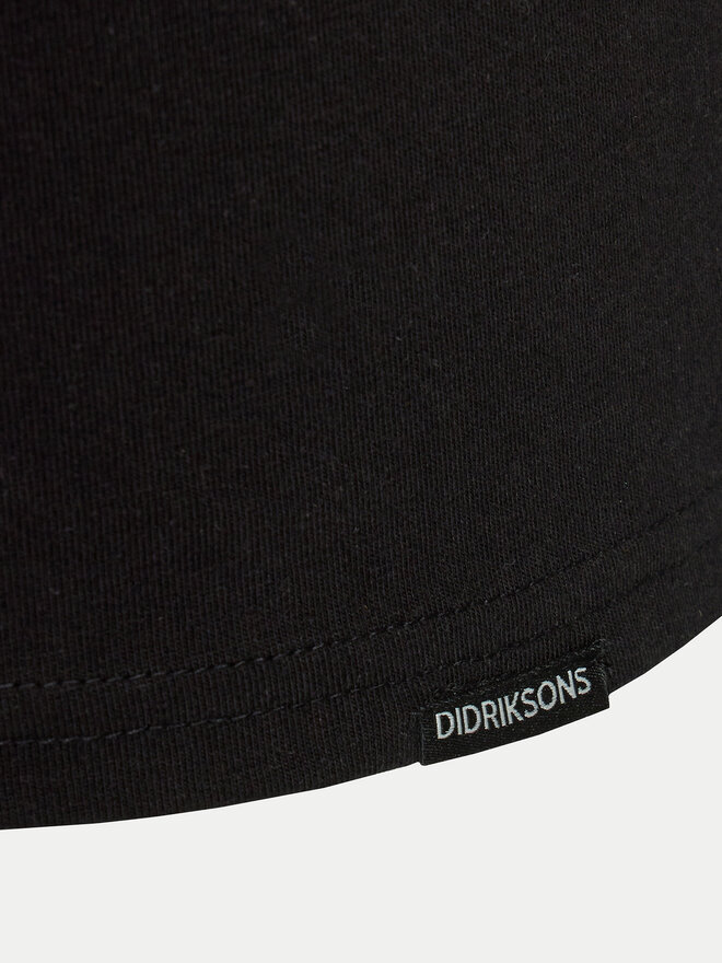Didriksons Didriksons T-Shirt Harald 505551 Μαύρο Regular Fit