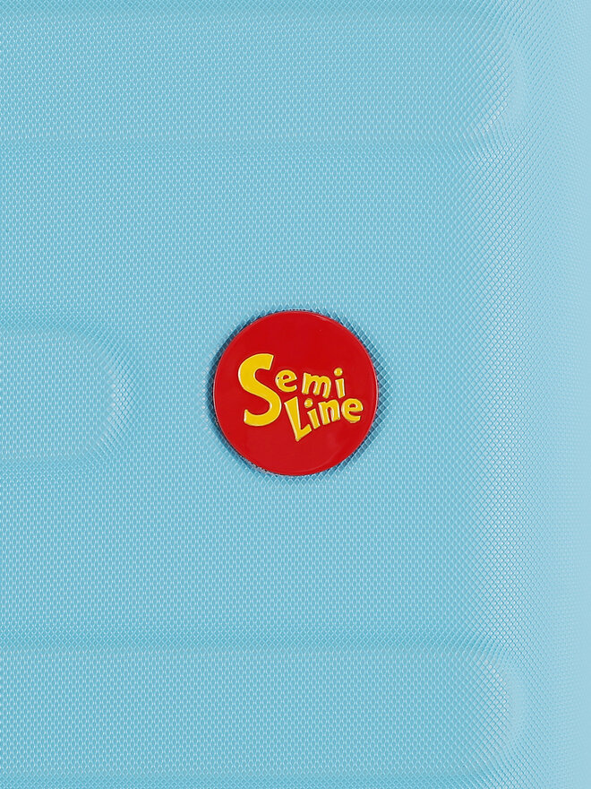 Semi Line Velký kufr Semi Line T5844-3 Modrá
