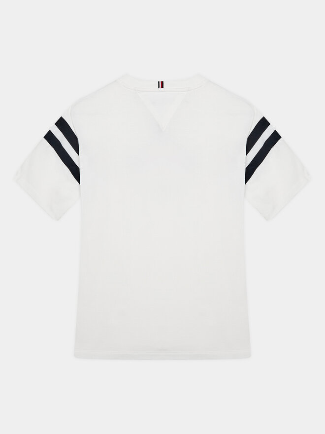 Tommy Hilfiger Tommy Hilfiger Marškinėliai Varsity KB0KB08678 D Balta Regular Fit