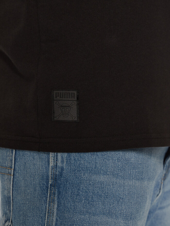 Puma Puma Póló One Piece 624665 Fekete Regular Fit
