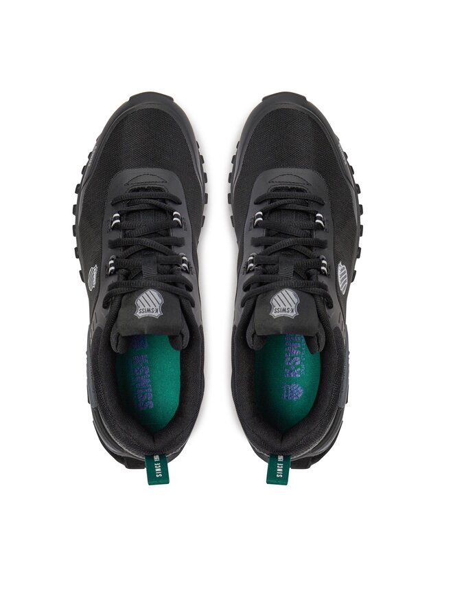 K-Swiss Lozan Klub leren sneakers wit grijs