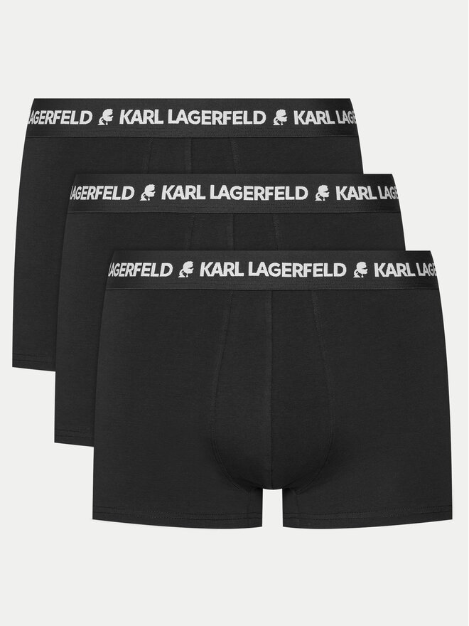 KARL LAGERFELD KARL LAGERFELD 3 darab boxer A1M47151 Fekete