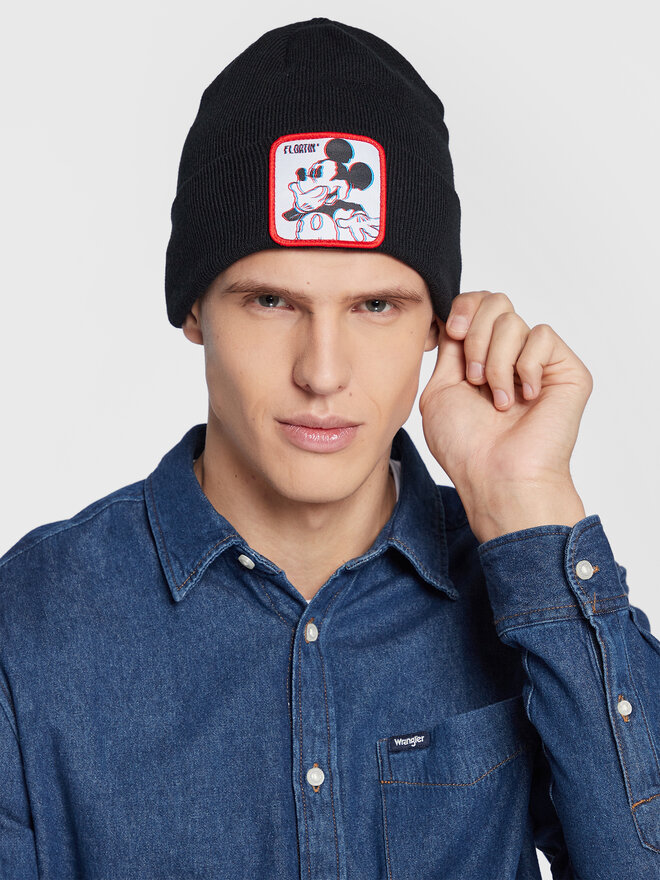 Capslab Шапка Capslab MICKEY CL/DIS/1/BON/FLO1 Черен
