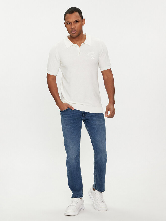 Richmond X Richmond X Poloshirt Carena UMP24214PO Weiß Regular Fit