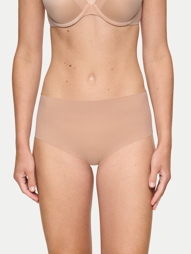Triumph Triumph Klasične spodnje hlačke z visokim pasom Pretty 10222227 Bež
