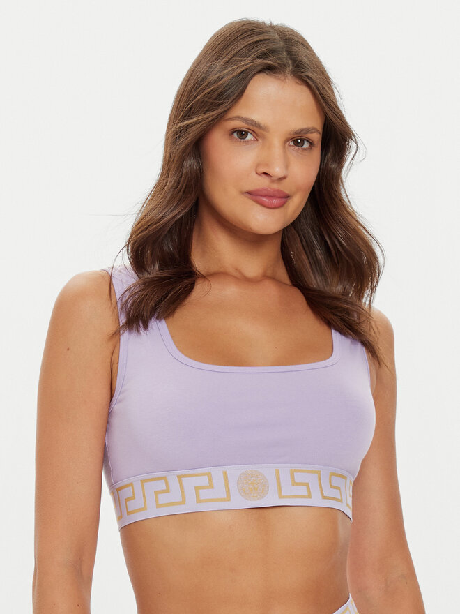 Versace Versace Бюстгальтер-топ 1013323 1A10011 Рожевий