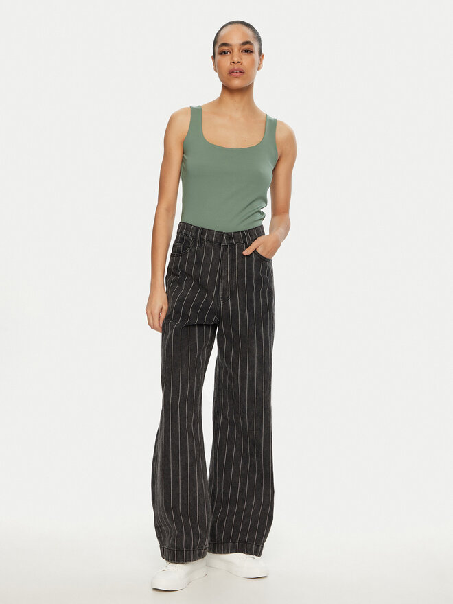 Vero Moda Vero Moda Marškinėliai Million 10305800 Žalia Regular Fit