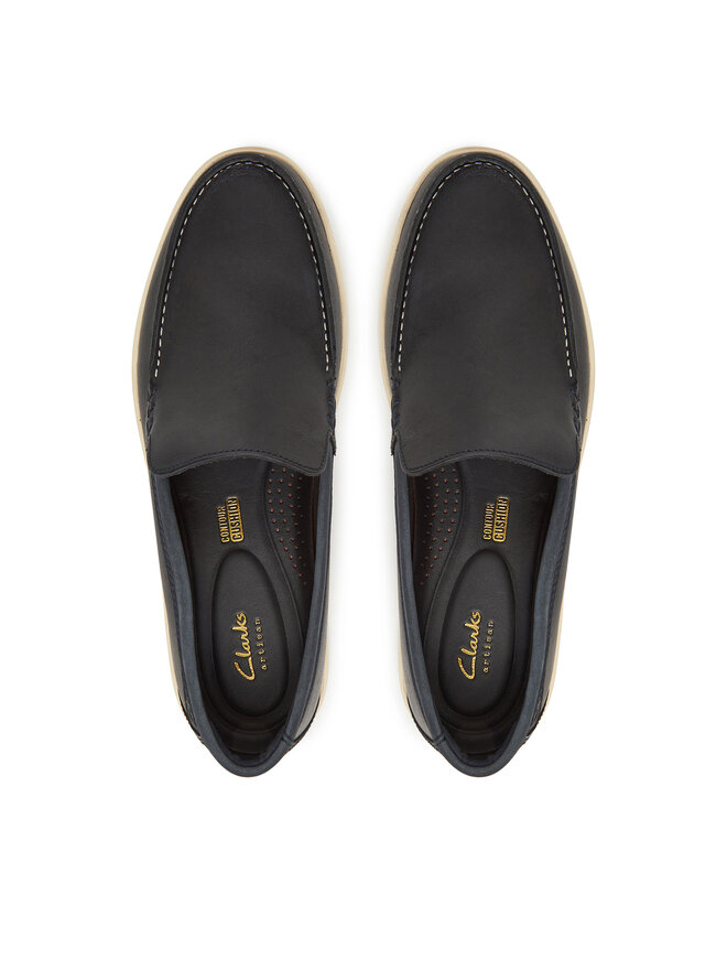 Clarks Μοκασίνια Clarks Bratton Loafer 26181278 Σκούρο μπλε