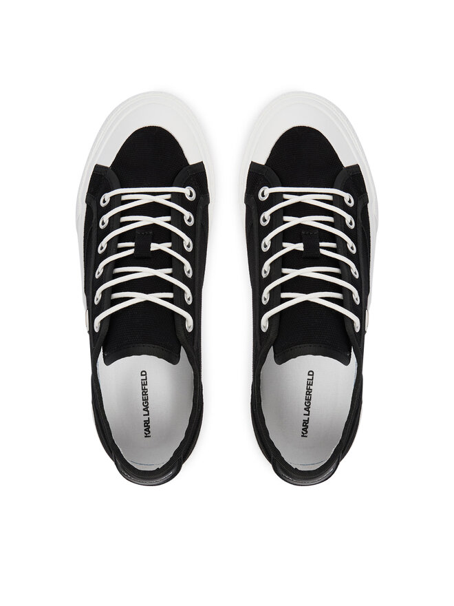 KARL LAGERFELD Sneakers aus Stoff KARL LAGERFELD Rae Karl NFT KL60331N Schwarz