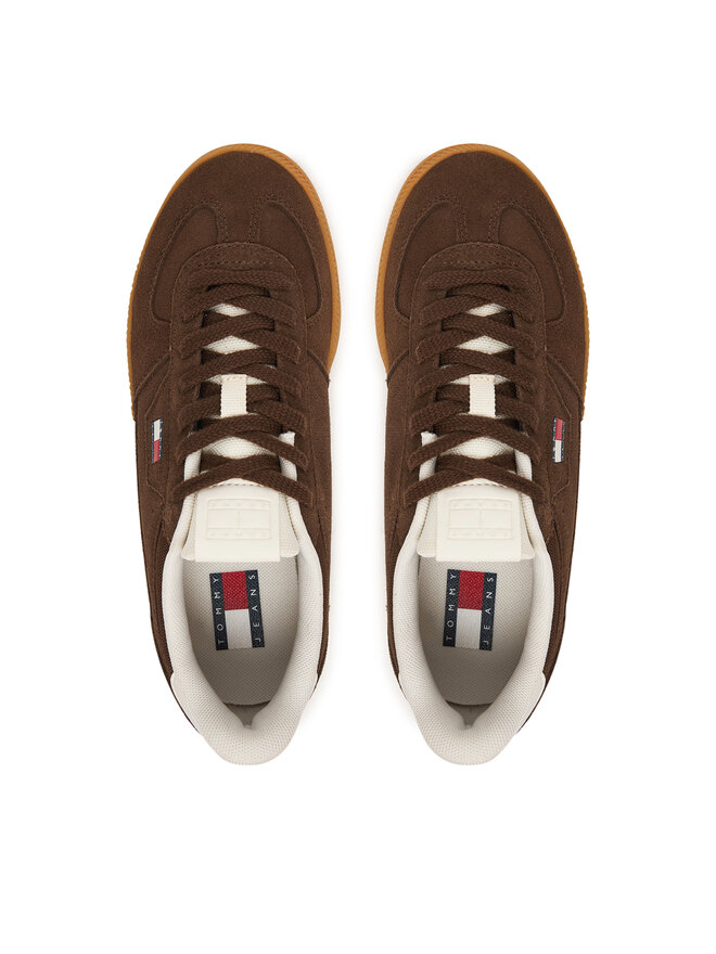 Tommy Jeans Sneakers Tommy Jeans The Greenwich Edge Max Suede EN0EN02989 Braun