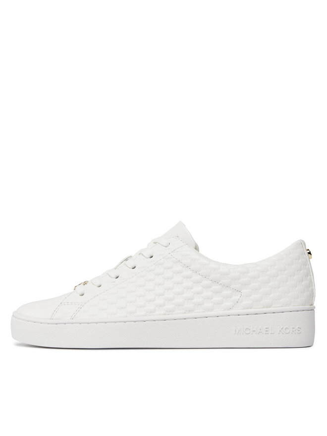 MICHAEL Michael Kors Снікерcи MICHAEL Michael Kors Keaton Lace Up 43R4KTFS1L Білий