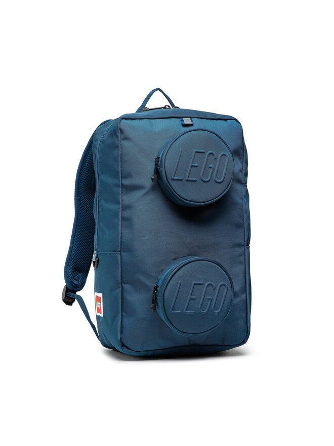 LEGO Ruksak LEGO Brick 1x2 Backpack 20204-0140 Tamnoplava