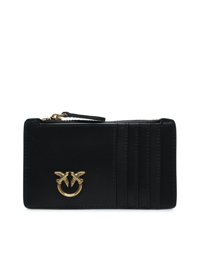 PINKO Kreditkartenetui Pinko Aircone Cardholder AI 23-24 PCPL 100251 A0F1 Schwarz