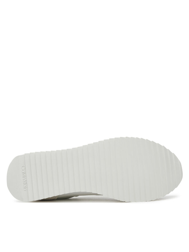 Calvin Klein Sneakers Calvin Klein Low Top Lace Up Mix HM0HM01554 Bianco