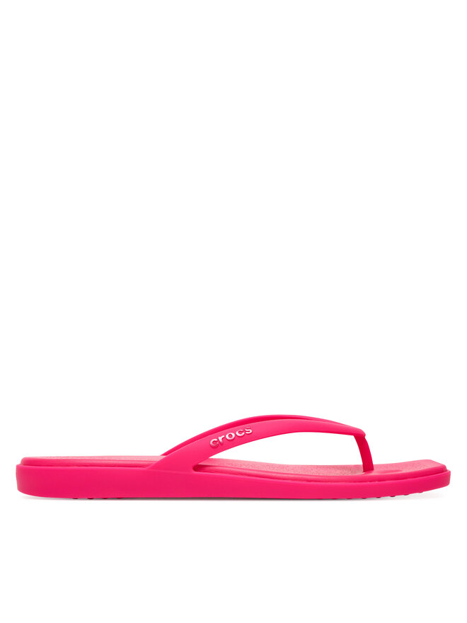 Crocs Šlepetės per pirštą Crocs Miami Flip 211435 Rožinė