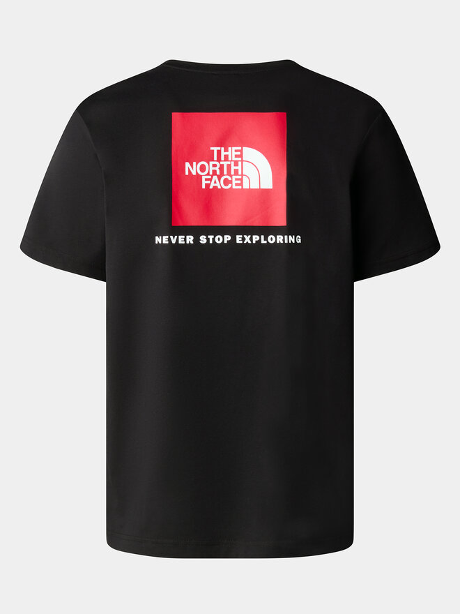 The North Face The North Face T-Shirt Redbox NF0A87NP Μαύρο Regular Fit
