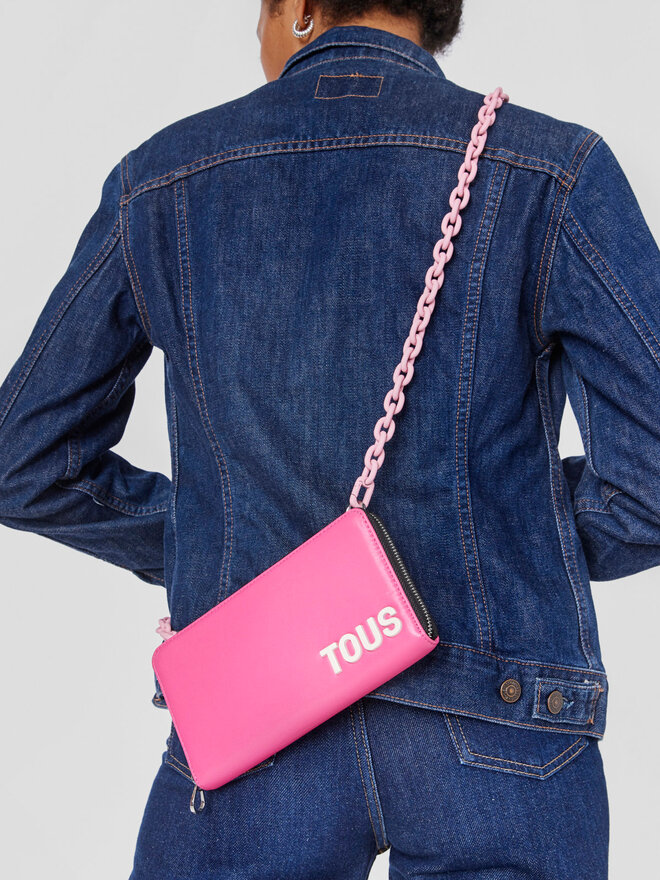 TOUS Bolso para móvil TOUS Billetera-Portamovil T Carol 2001860525 Rosa
