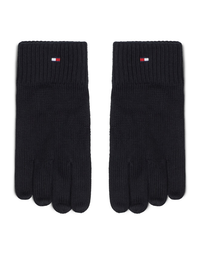 Tommy Hilfiger Herrenhandschuhe Tommy Hilfiger Essentials AM0AM12845 Schwarz