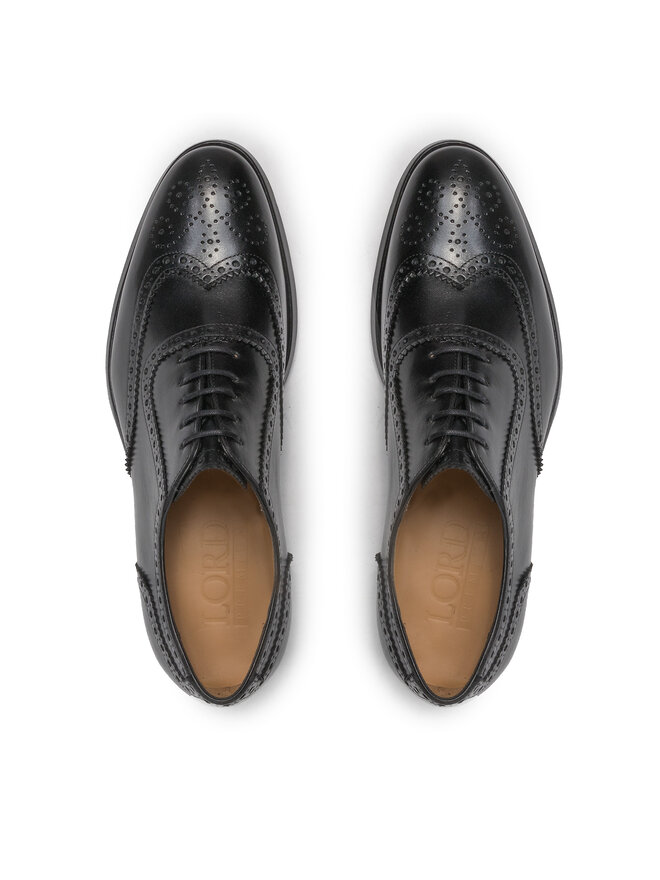 Lord Premium Halbschuhe Lord Premium Brogues 5501 Schwarz