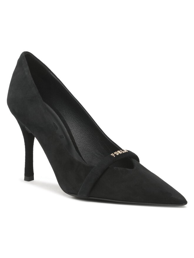 Furla Pantofi cu toc subțire Furla Core YG59FCD-C10000-O6000-1007 Negru