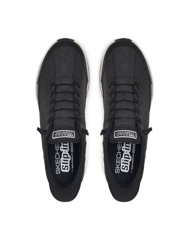 Skechers Sneakers Skechers GO WALK Glide-Step 2.0 - Cozy Fit Walker 217035/BKW Schwarz