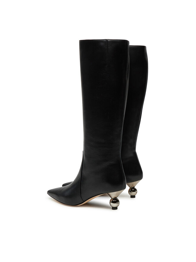 Weekend Max Mara Kozačky Weekend Max Mara 2425796015600 Černá