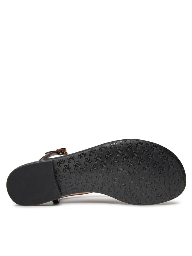 LAUREN RALPH LAUREN Sandály Lauren Ralph Lauren 802940593001 Černá